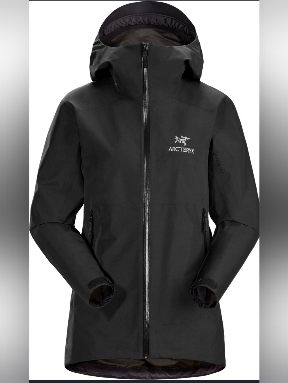 Arc’teryx Women’s Black Zeta SL Gortex Jacket Size XS